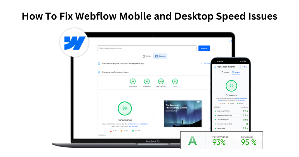 How To Fix Webflow Mobile and Desktop Speed Issues